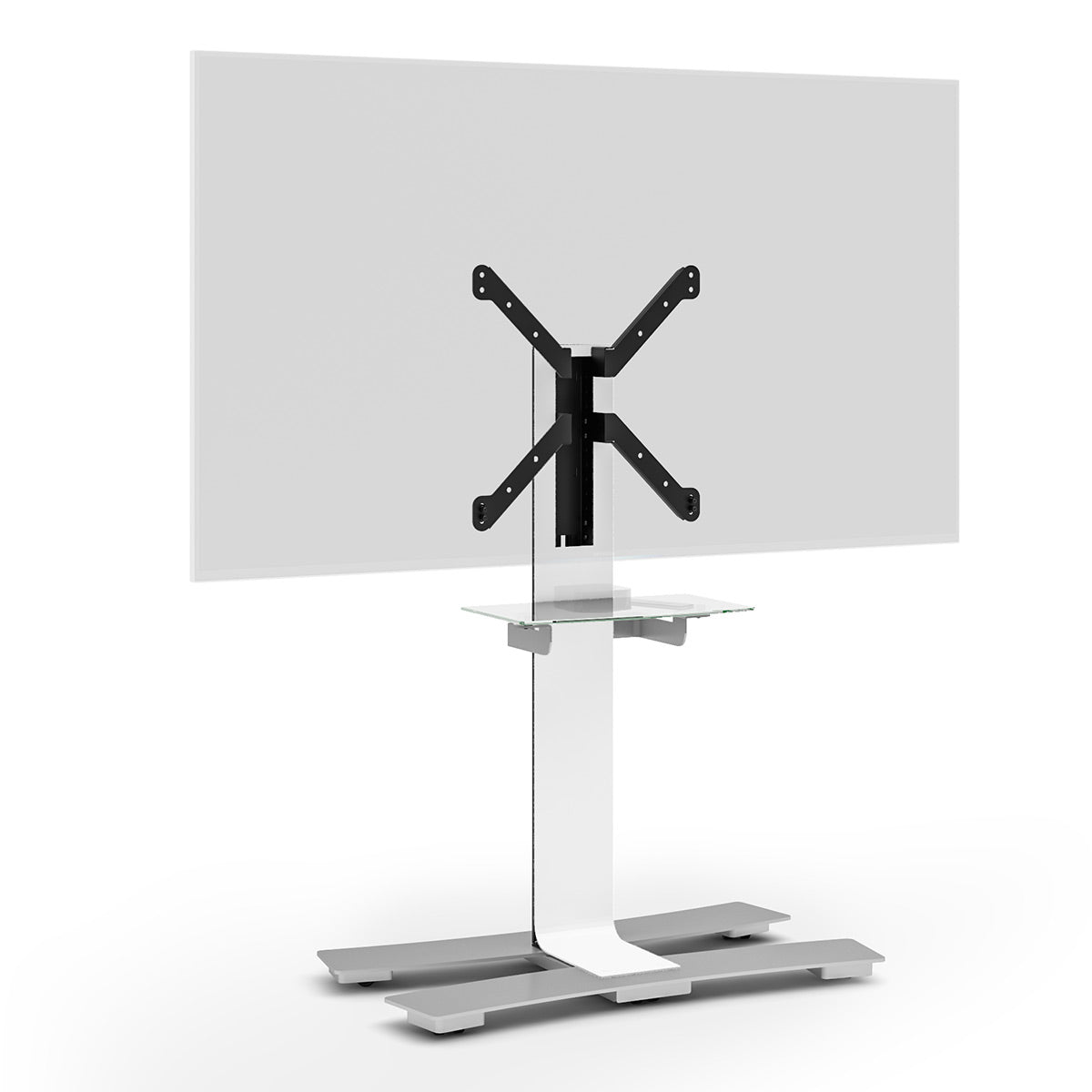 Salamander Acadia Mobile X-Large Fixed Height Wall Stand for 40" - 85" TV