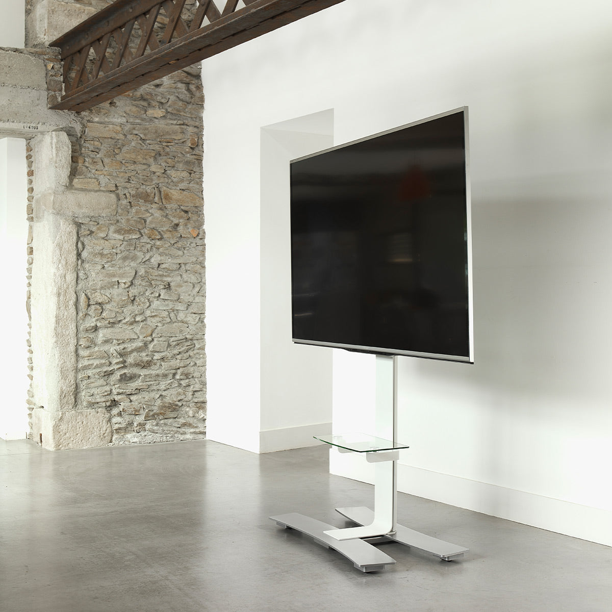 Salamander Acadia Mobile X-Large Fixed Height Wall Stand for 40" - 85" TV