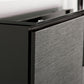 Salamander Chameleon Collection Chicago 617 RM Twin Pro Audio Rack (Textured Black Oak with Black Glass Top)