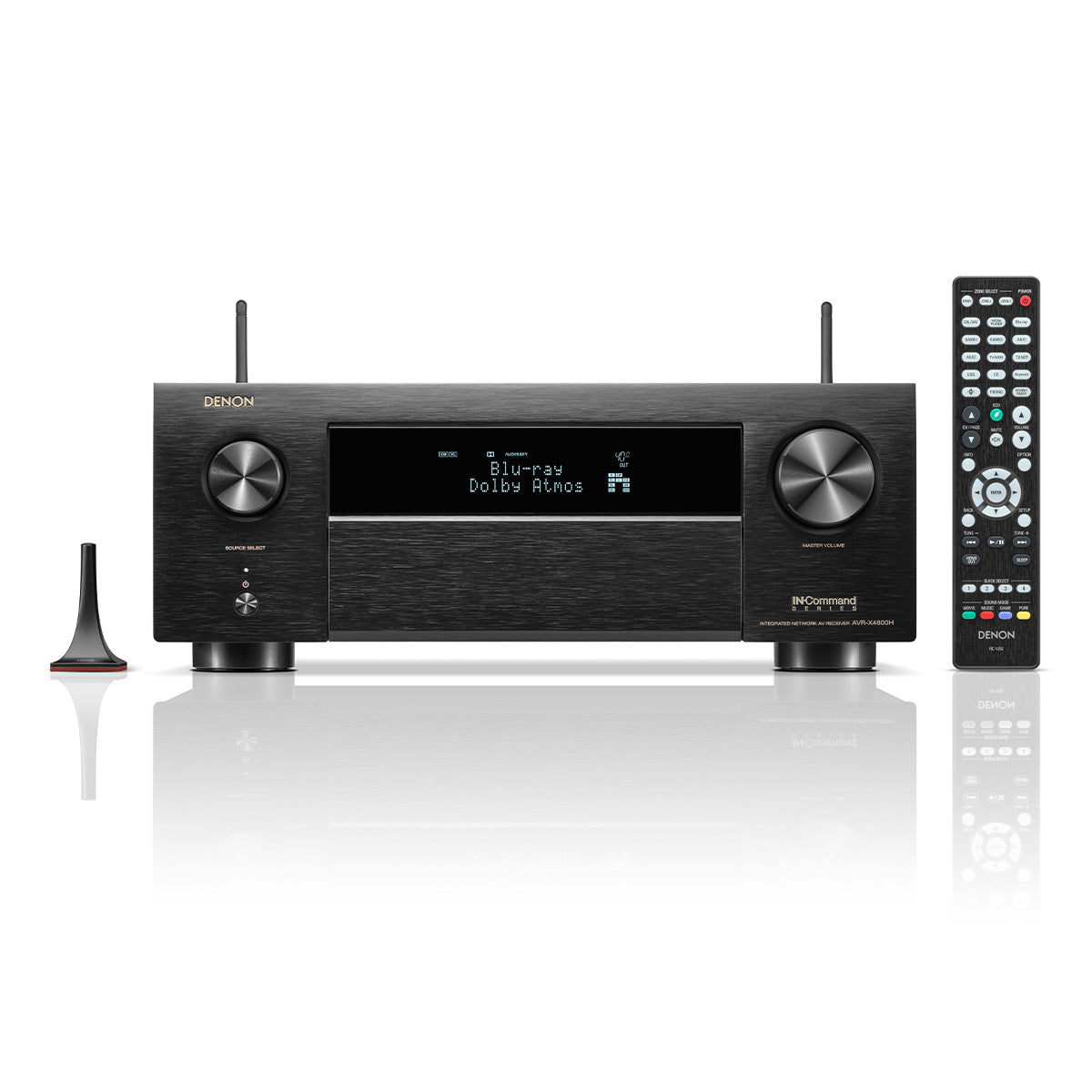 Denon AVR-X4800H 9.4 Channel 8K Home Theater Receiver IMAX Enhanced with Dolby Atmos/DTS:X and HEOS Built-In