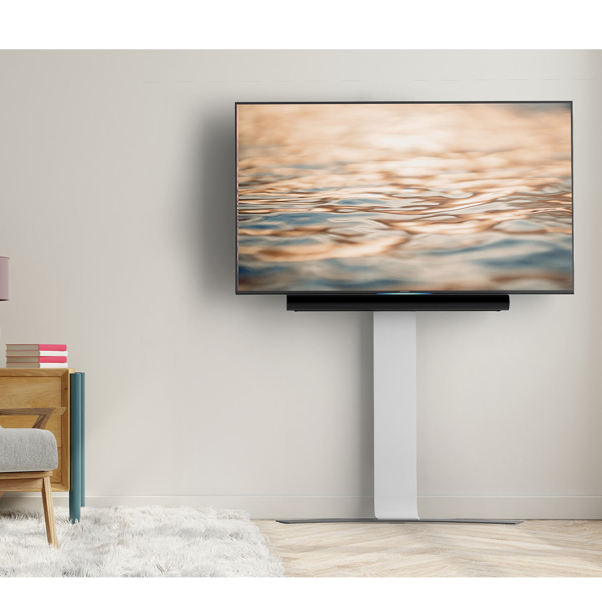 Salamander Acadia X-Large Fixed Height Wall Stand for 40" - 85" TV