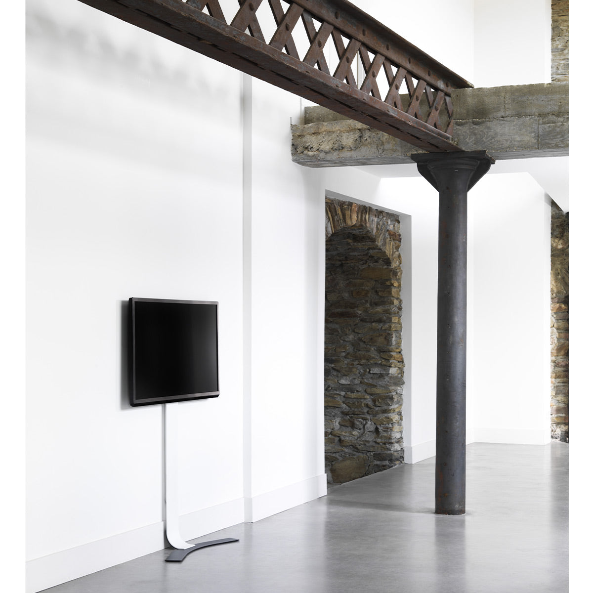 Salamander Acadia X-Large Fixed Height Wall Stand for 40" - 85" TV