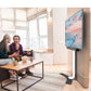 Salamander Acadia X-Large Fixed Height Wall Stand for 40" - 85" TV