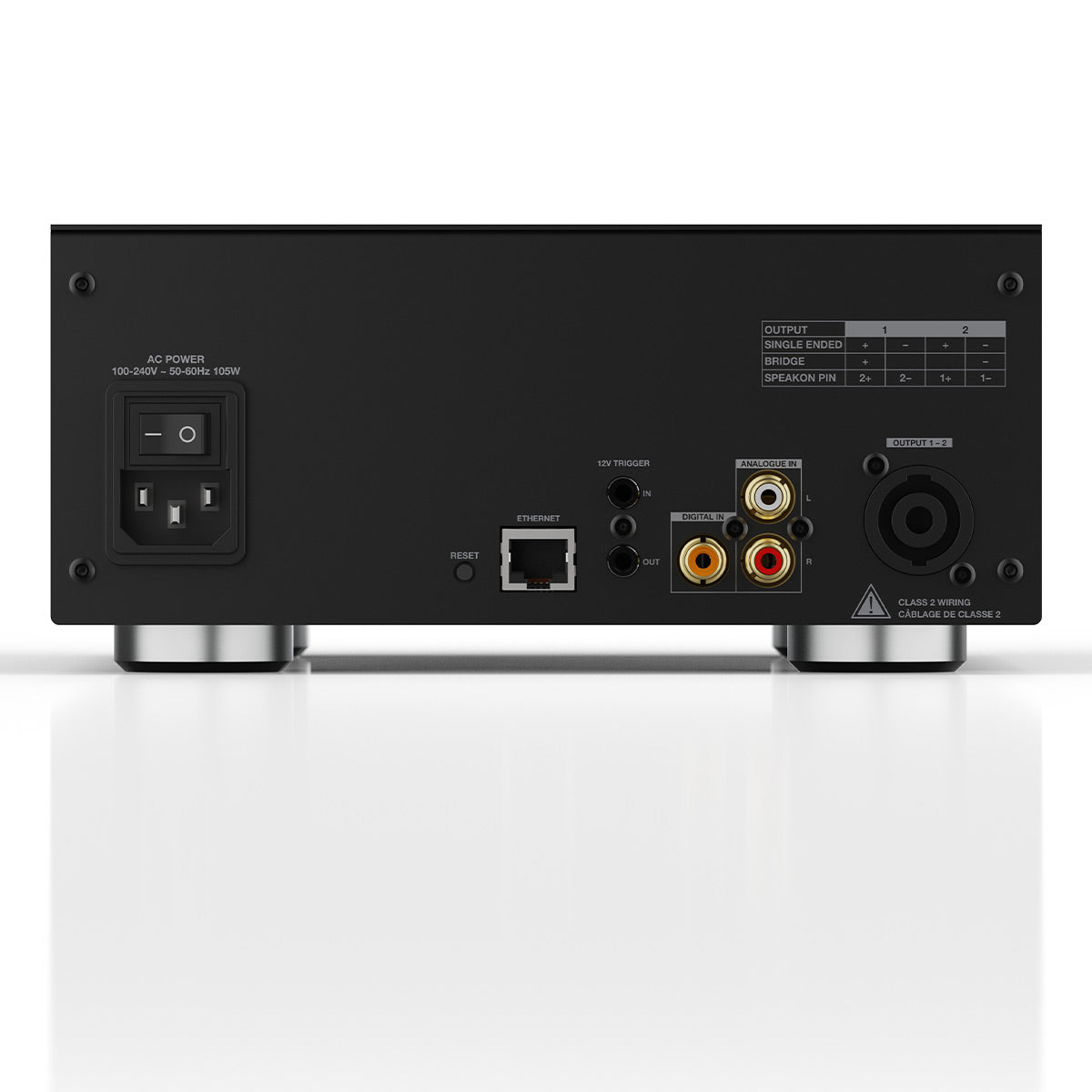 Bowers & Wilkins CDA-2HD 2 Channel High-Power Distribution DSP Amplifier