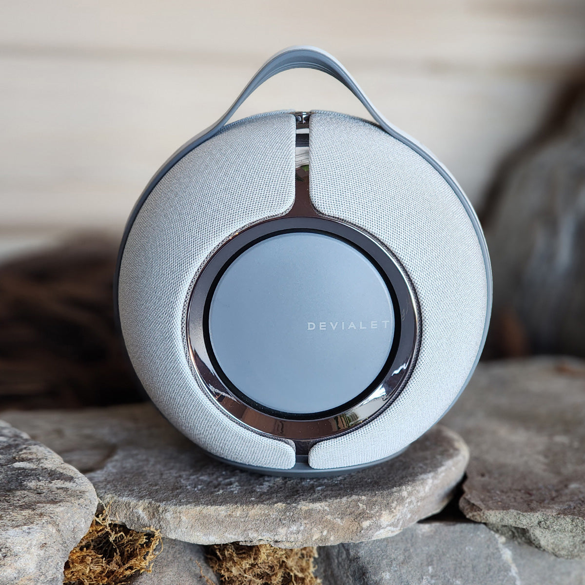Devialet Mania Portable Bluetooth Smart Speaker (Light Grey)