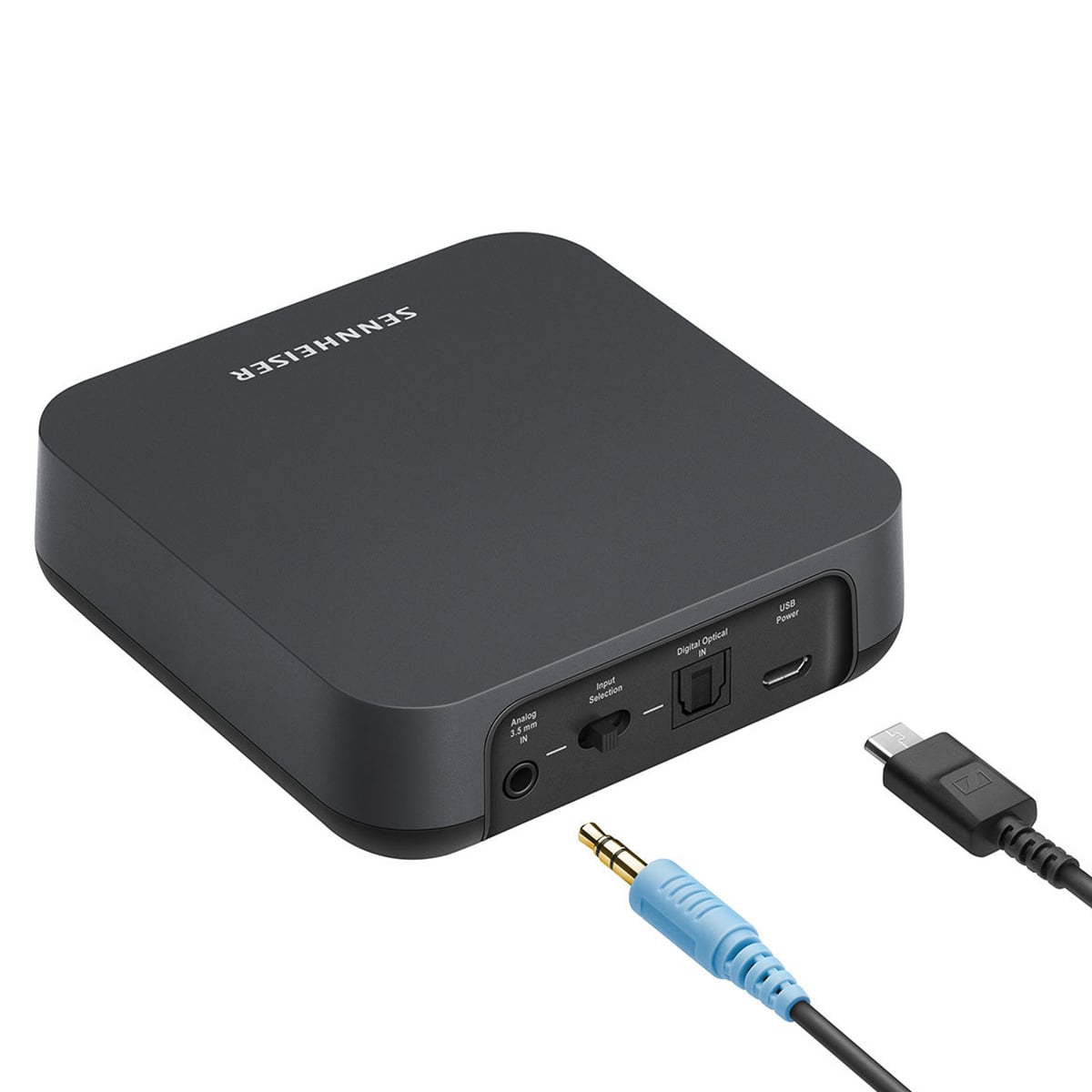 Sony WH-1000XM5 Wireless Over-Ear Noise Canceling Headphones with Sennheiser BT T100 Bluetooth Audio Transmitter