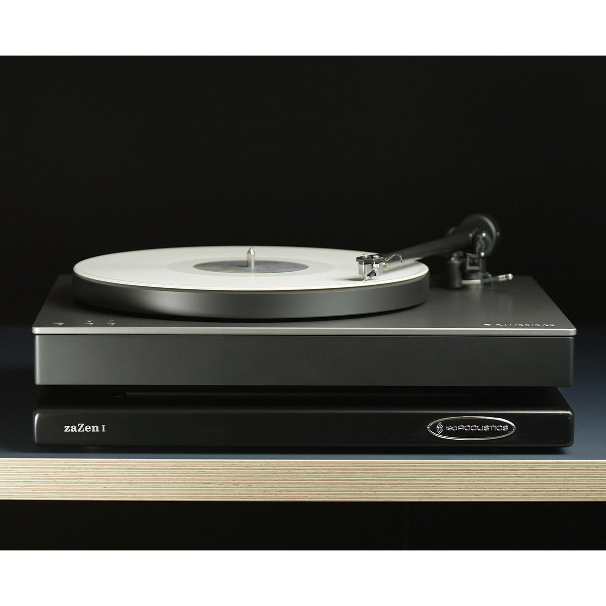 IsoAcoustics zaZen I Stable Isolation Platform for Turntables to Reduce Vibration & Skipping (Max 25 lbs)