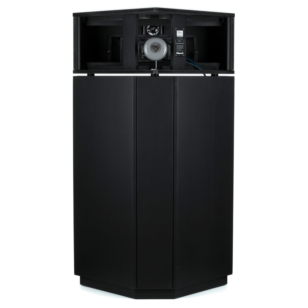 Klipsch Klipschorn Heritage Series AK6 Floorstanding Speakers - Pair (Satin Black Ash)