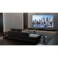 Hisense L9G Ultra Short Throw TriChroma Triple-Laser TV Projector and 100" Ambient Light Rejecting Screen