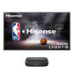 Hisense L9G Ultra Short Throw TriChroma Triple-Laser TV Projector and 100" Ambient Light Rejecting Screen
