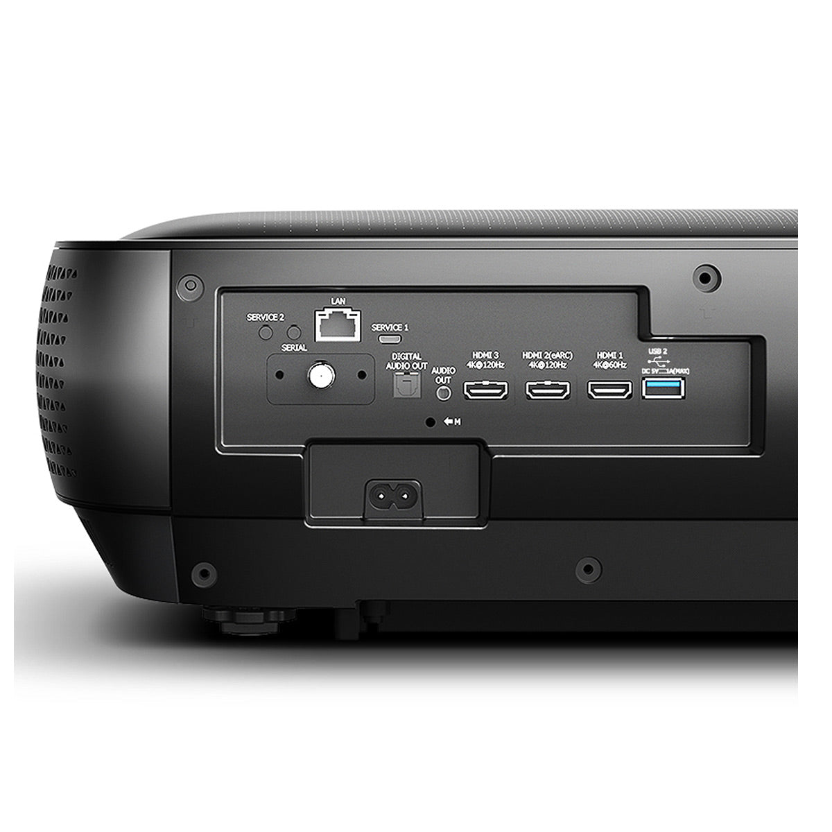 Hisense L9G Ultra Short Throw TriChroma Triple-Laser TV Projector and 100" Ambient Light Rejecting Screen