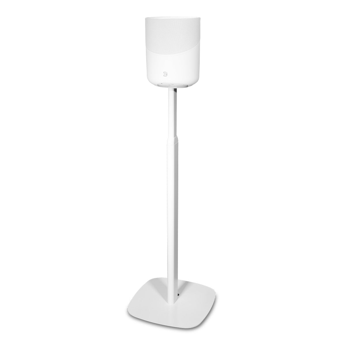 Bluesound Adjustable Floor Stand for PULSE M & PULSE FLEX Speakers (White)