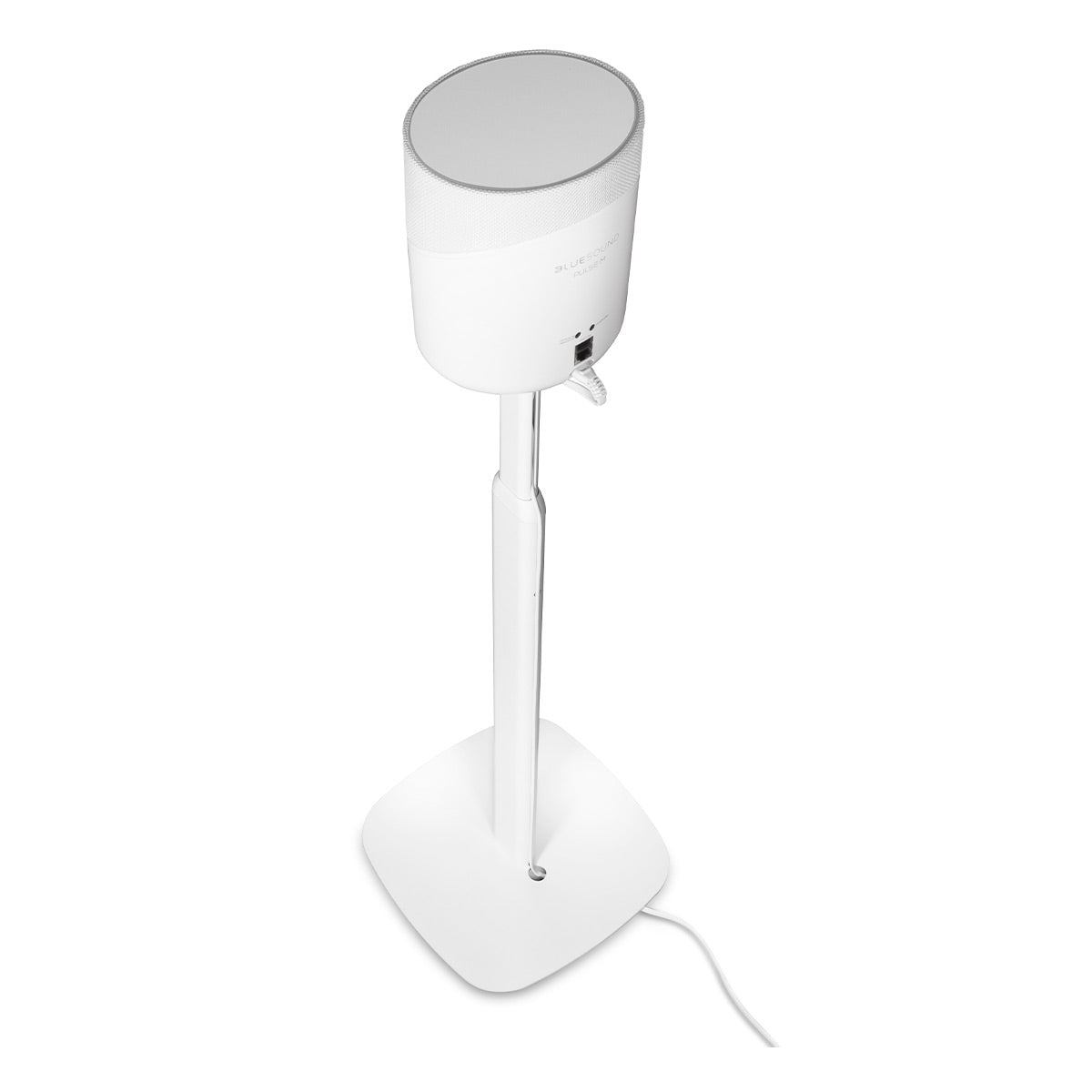 Bluesound Adjustable Floor Stand for PULSE M & PULSE FLEX Speakers (White)