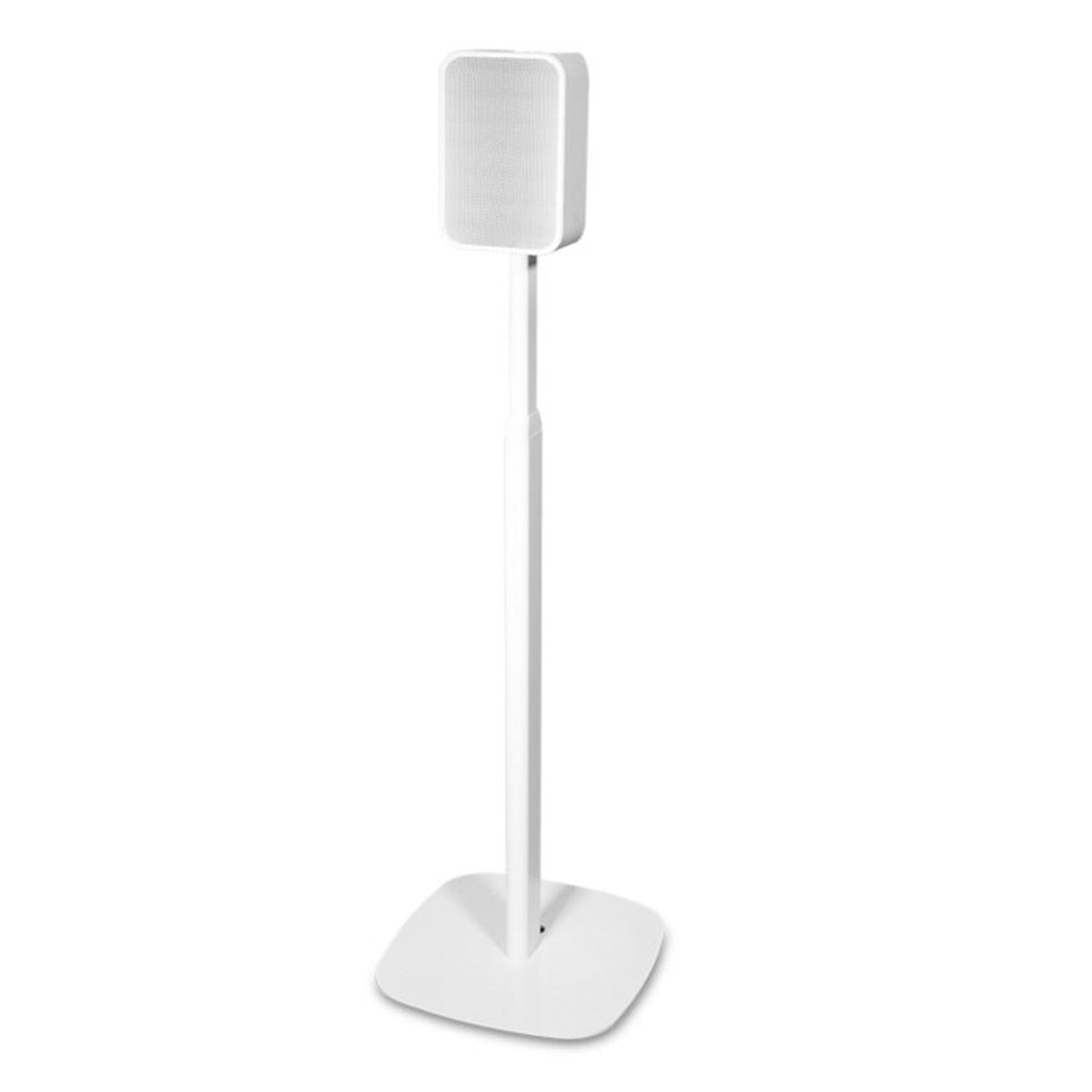 Bluesound Adjustable Floor Stand for PULSE M & PULSE FLEX Speakers (White)