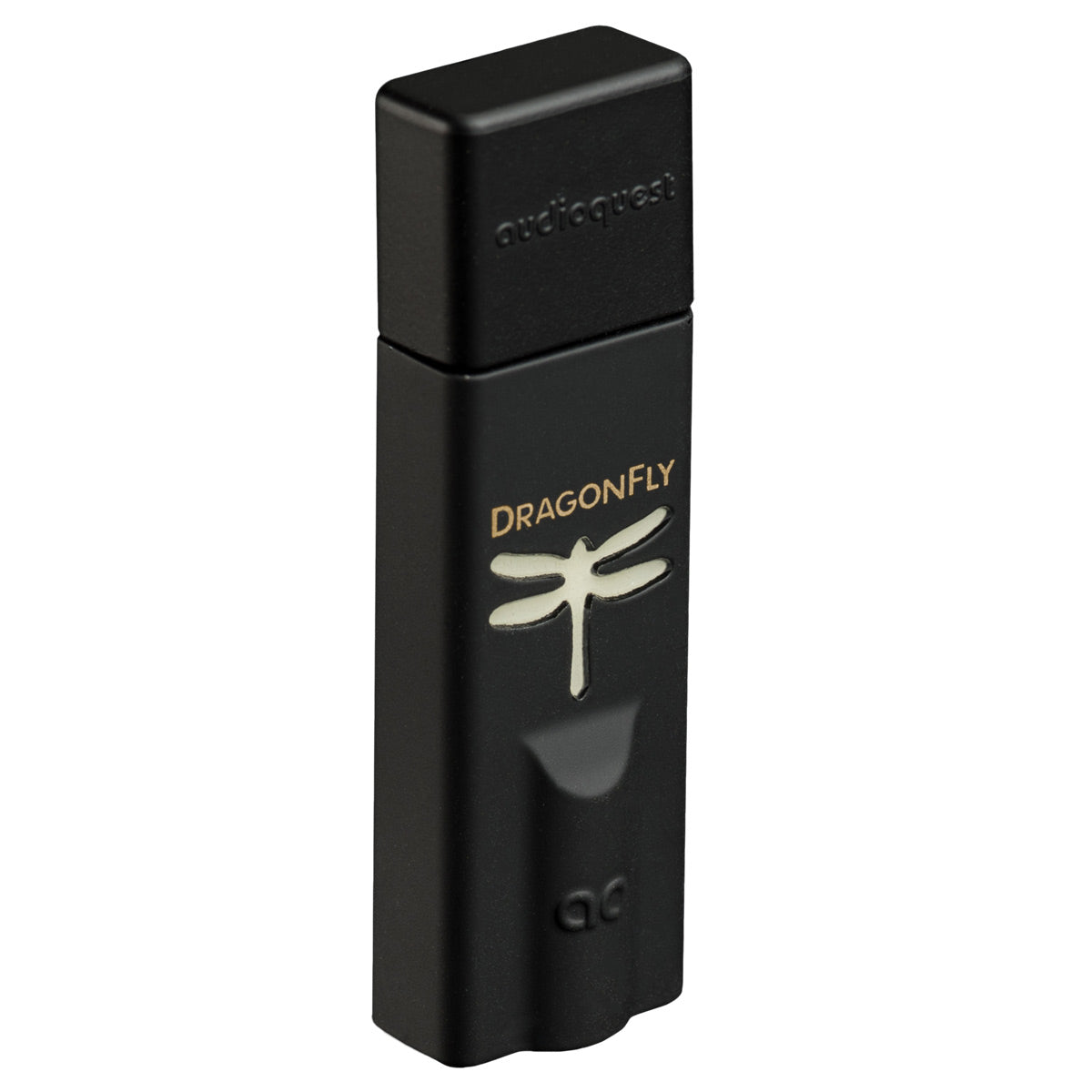 AudioQuest JitterBug FMJ USB 2.0 Power & Noise-Filter with DragonFly Black v1.5 USB Digital-to-Analog Converter