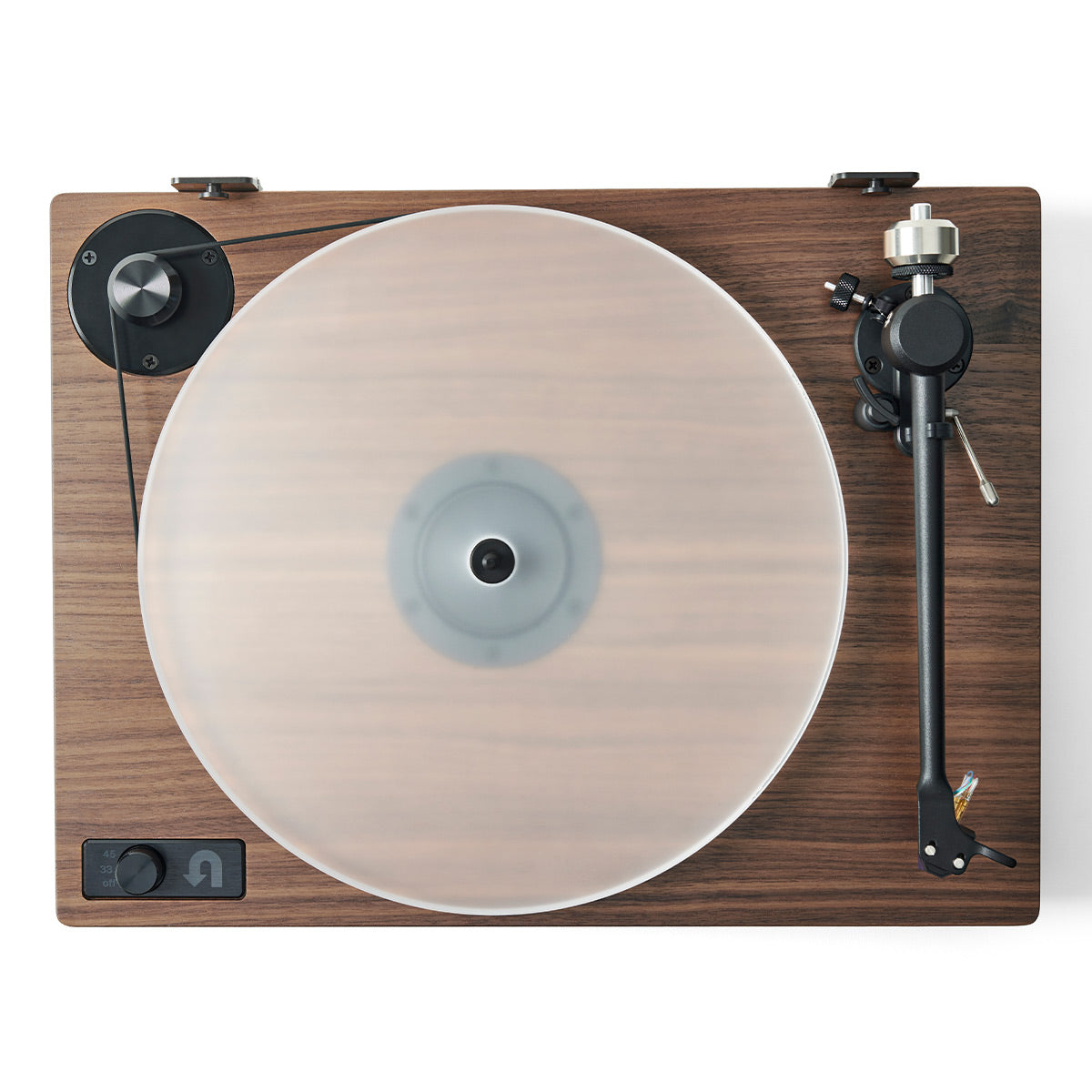 U-Turn Audio Orbit Theory Turntable with Ortofon 2M Blue Cartridge & Built-In Phono Pre-Amp (Walnut)