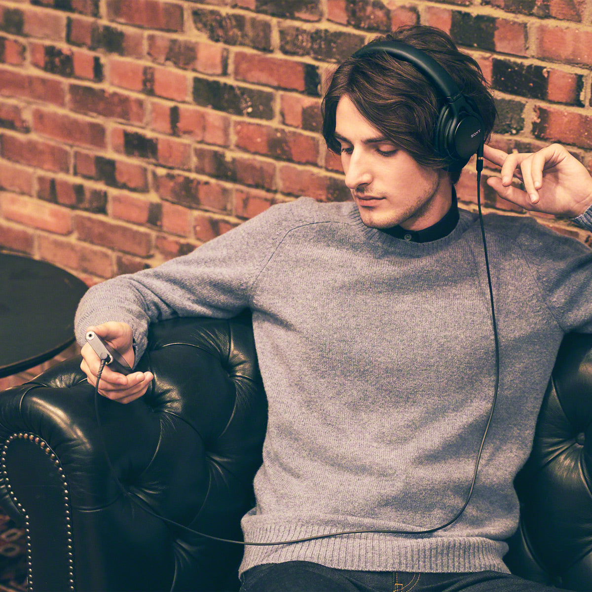 Sony MDR1AM2B Wired High-Resolution Audio Over-Ear Headphone with iFi Audio ZEN Air DAC Hi-res Desktop USB DAC and Headphone Amp