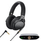 Sony MDR1AM2B Wired High-Resolution Audio Over-Ear Headphone with iFi Audio ZEN Air DAC Hi-res Desktop USB DAC and Headphone Amp