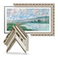 Deco TV Frames 65" Frame For Samsung The Frame TV 2021-2023 (Ornate Silver)