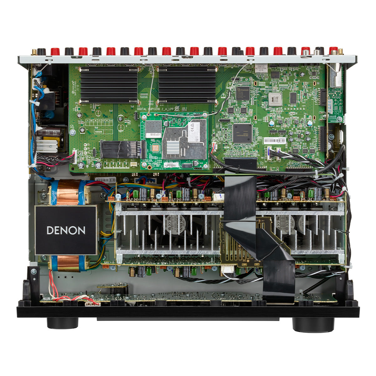 Denon AVR-X3800H 9.4 Channel 8K Home Theater Receiver IMAX Enhanced with Dolby Atmos/DTS:X and HEOS Built-In (Factory Certified Refurbished)
