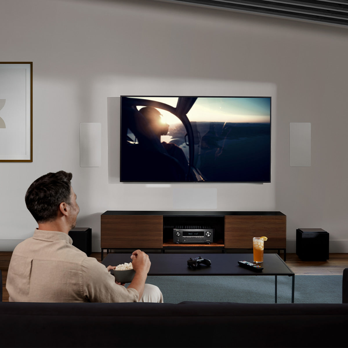Denon AVR-X3800H 9.4 Channel 8K Home Theater Receiver IMAX Enhanced with Dolby Atmos/DTS:X and HEOS Built-In (Factory Certified Refurbished)