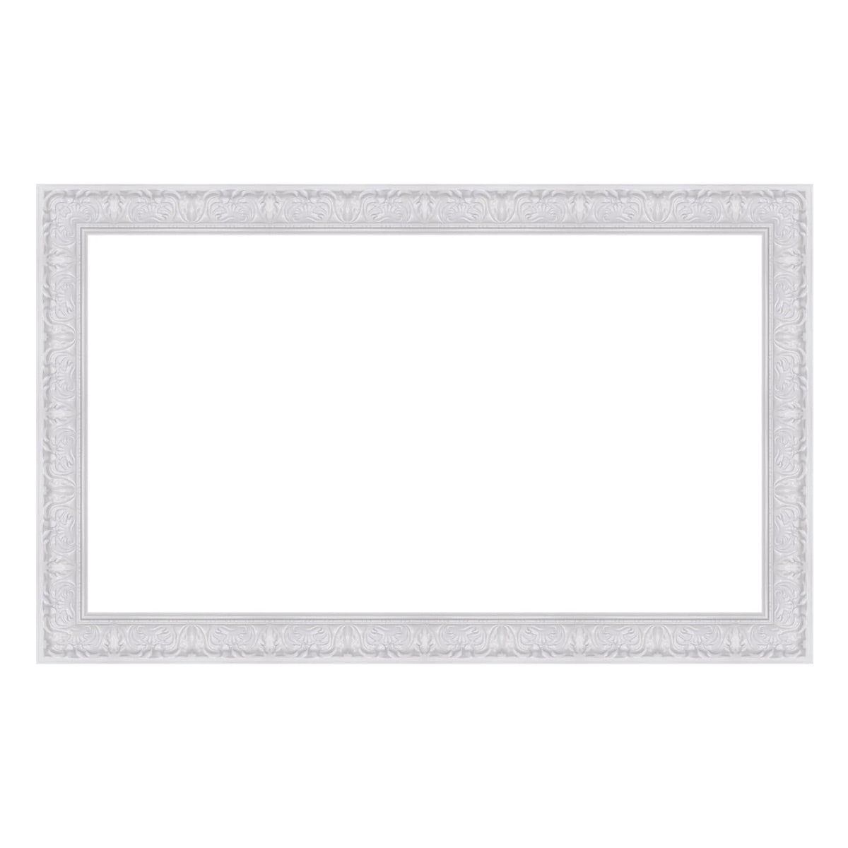 Deco TV Frames 65" Frame For Samsung The Frame TV 2021-2023 (Tuscan Gloss White)