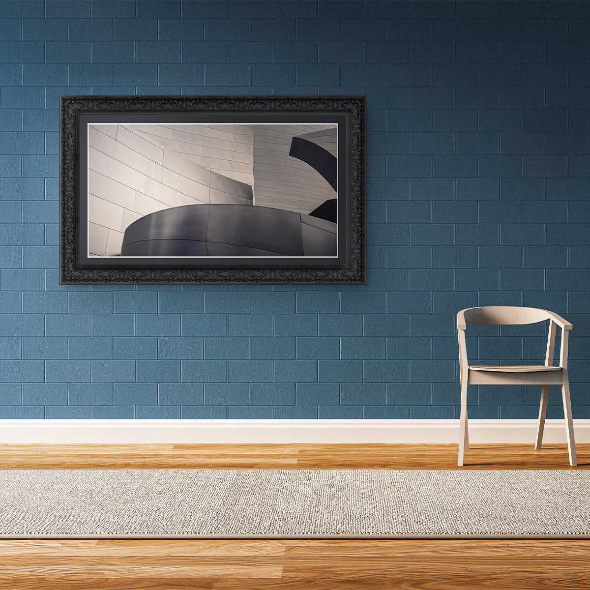 Deco TV Frames 55" Frame For Samsung The Frame TV 2021-2023 (Tuscan Matte Black)