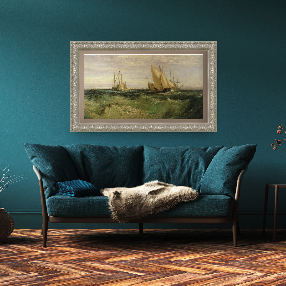 Deco TV Frames 65" Frame For Samsung The Frame TV 2021-2023 (Tuscan Pearl)