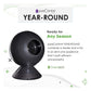 Greentech Environmental pureComfort YEAR-ROUND Oscillating Bladeless Fan and Heater