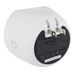 OC Acoustic Newport Plug-in Outlet Speaker with Bluetooth 5.1 and Built-in USB Type-A Charging Port - Set of 4 (Champagne/White)