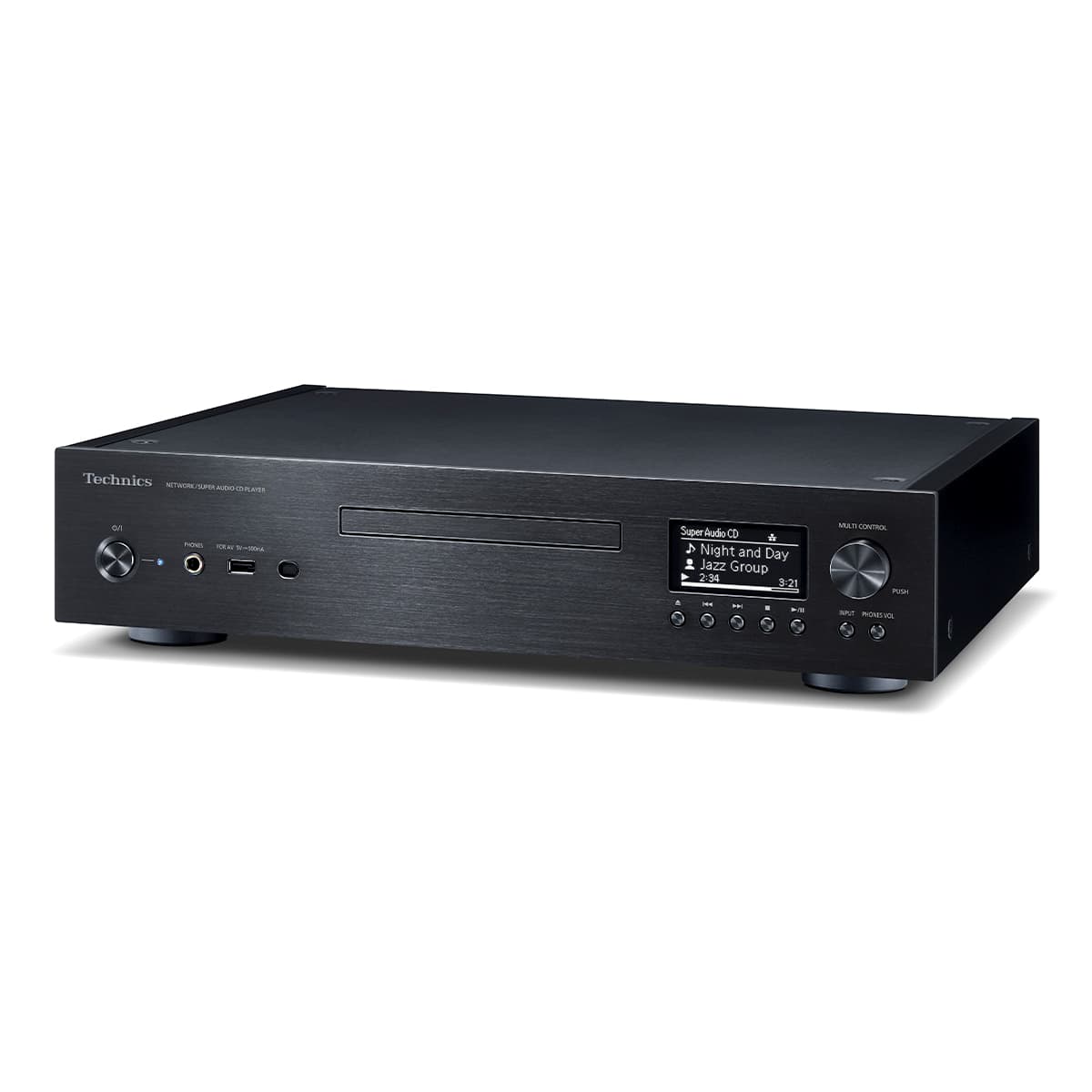 Technics SL-G700M2 Network & Super Audio CD Player with MQA Decoding (Black)