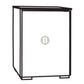 Salamander Chameleon Collection Berlin 317 RM Single Pro Audio Rack (Textured Wenge with Black Glass Top)