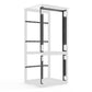 Salamander Chameleon Collection Berlin 517 RM Single Pro Audio Rack (Textured Wenge with Black Glass Top)