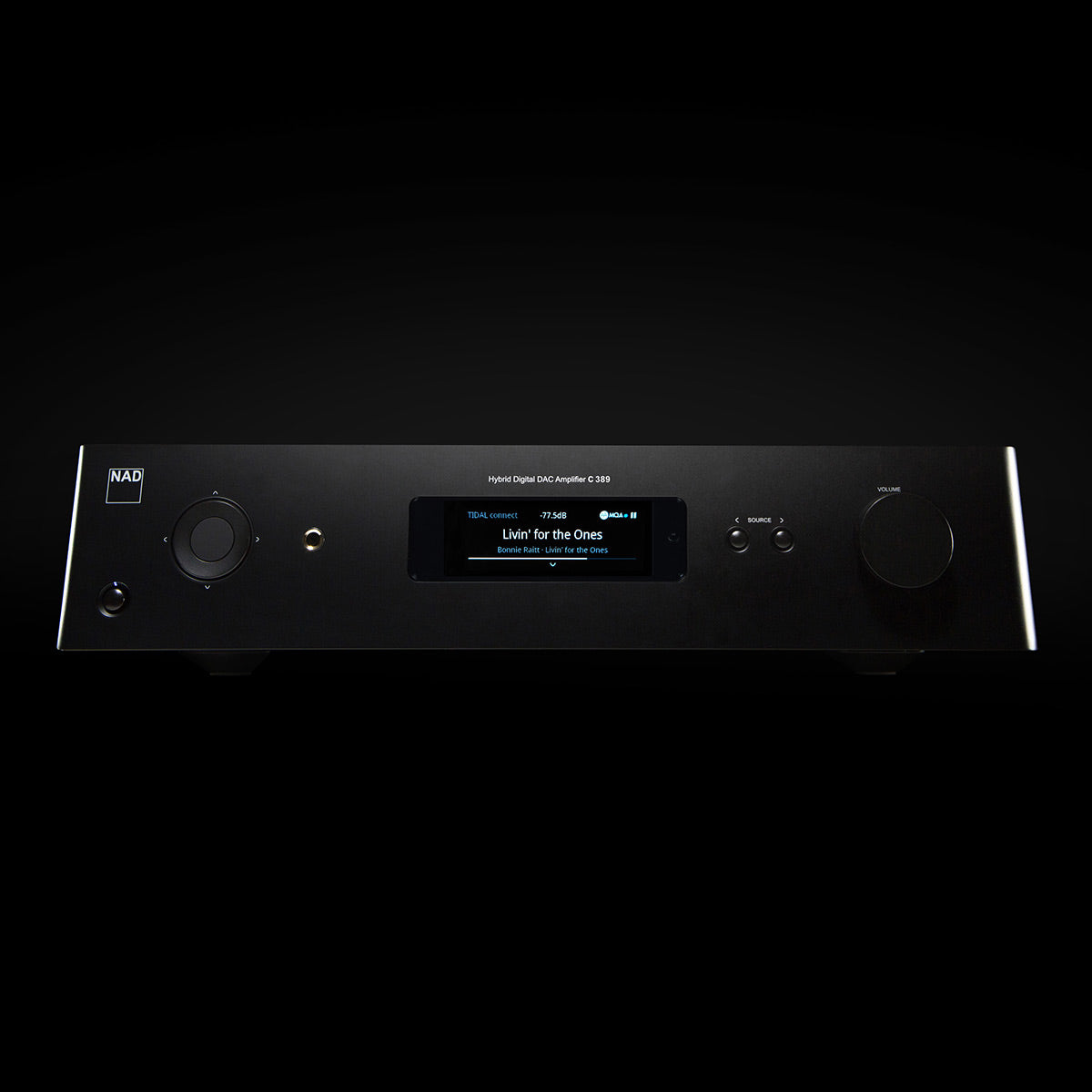 NAD Electronics C 389 HybridDigital DAC Amplifier with MDC2 BluOS Wireless Hi-Res Ecosystem Module