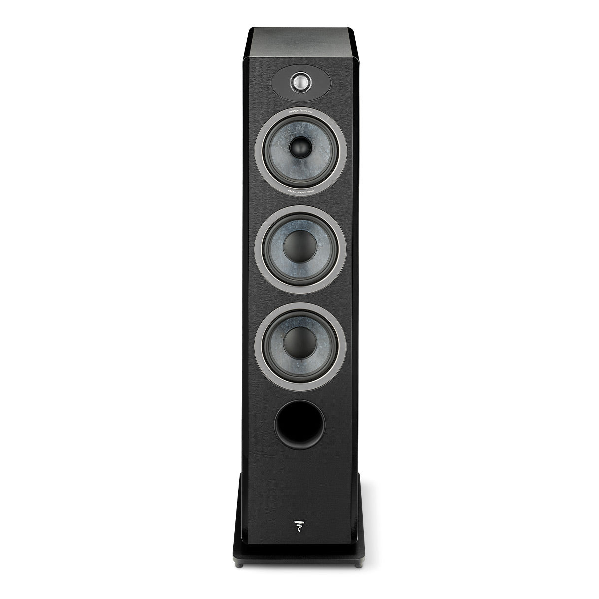 Focal Vestia No.2 3-Way Bass-Reflex Floorstanding Loudspeaker with 2 Woofers- Each (Black High Gloss)