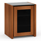 Salamander Chameleon Collection Corsica 317 RM Single Pro Audio Rack (Thick Cherry with Black Glass Top)