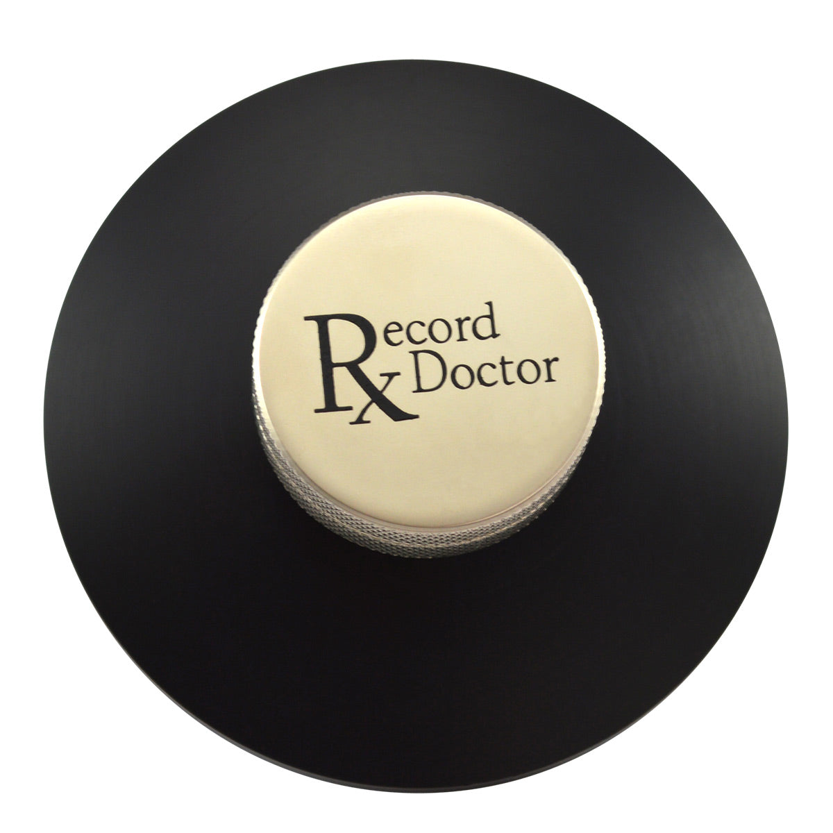 Record Doctor VI Record Cleaning Machine with RxLP Cleaning Solution - 20th Anniversary Edition (Carbon Fiber), Low Profile Record Clamp, and 12" Cork Turntable Slipmat