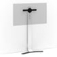 Samsung QN65Q80BA 65" QLED 4K Smart TV (2022) with Acadia Large Fixed Height Wall Stand for 30" - 65" TVs