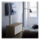 Samsung QN65Q80BA 65" QLED 4K Smart TV (2022) with Acadia Large Fixed Height Wall Stand for 30" - 65" TVs