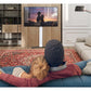 Samsung QN65Q80BA 65" QLED 4K Smart TV (2022) with Acadia Large Fixed Height Wall Stand for 30" - 65" TVs