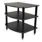 Pangea Audio Vulcan 3 Shelf Audio Rack (Black)