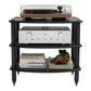 Pangea Audio Vulcan 3 Shelf Audio Rack (Black)