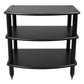 Pangea Audio Vulcan 3 Shelf Audio Rack (Black)