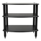 Pangea Audio Vulcan 3 Shelf Audio Rack (Black)