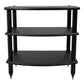Pangea Audio Vulcan 3 Shelf Audio Rack (Carbon)