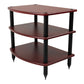 Pangea Audio Vulcan 3 Shelf Audio Rack (Rosenut)
