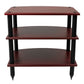 Pangea Audio Vulcan 3 Shelf Audio Rack (Rosenut)