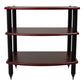 Pangea Audio Vulcan 3 Shelf Audio Rack (Rosenut)