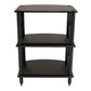 Pangea Audio Vulcan Turntable Stand and Record Storage Rack for LPs (Carbon)