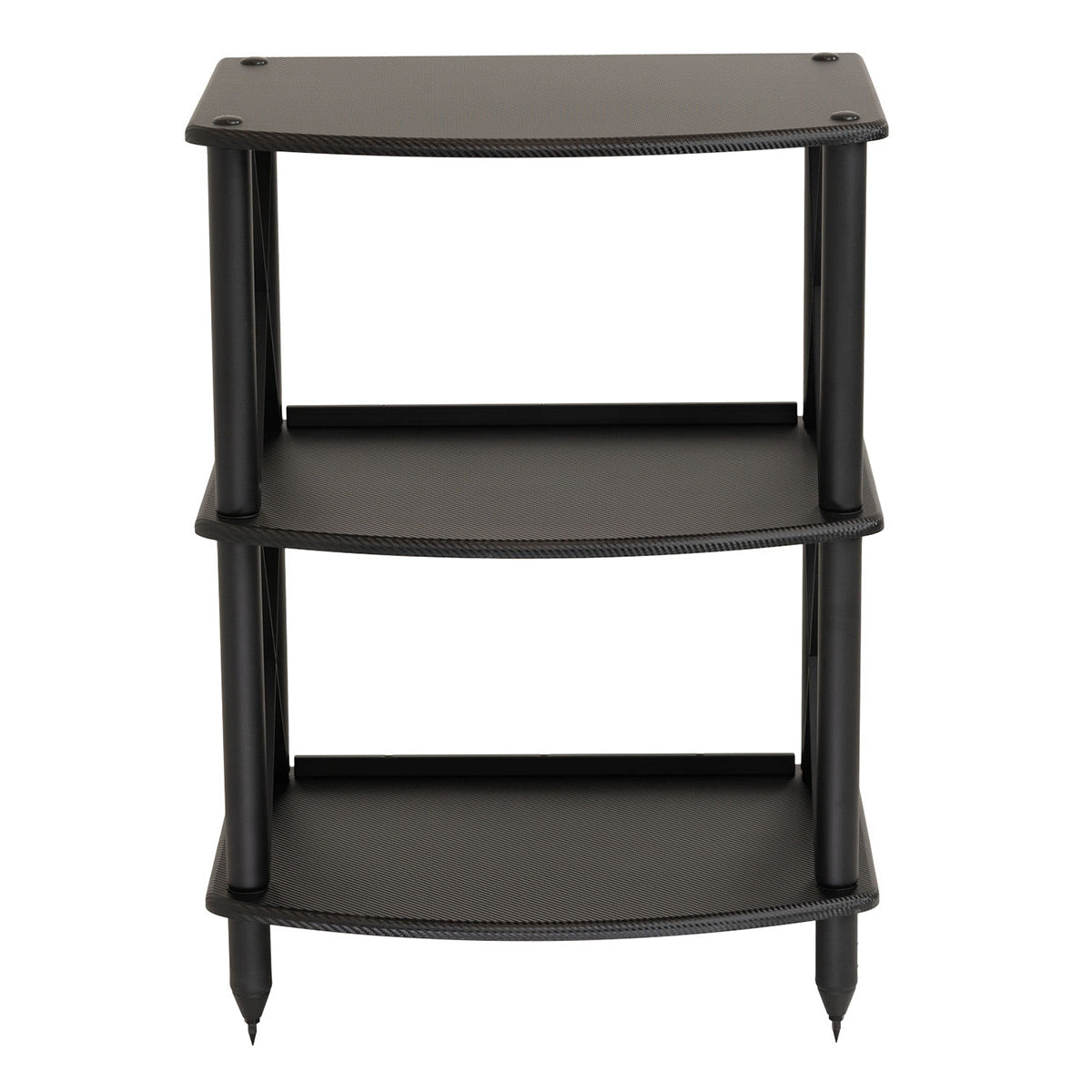 Pangea Audio Vulcan Turntable Stand and Record Storage Rack for LPs (Carbon)